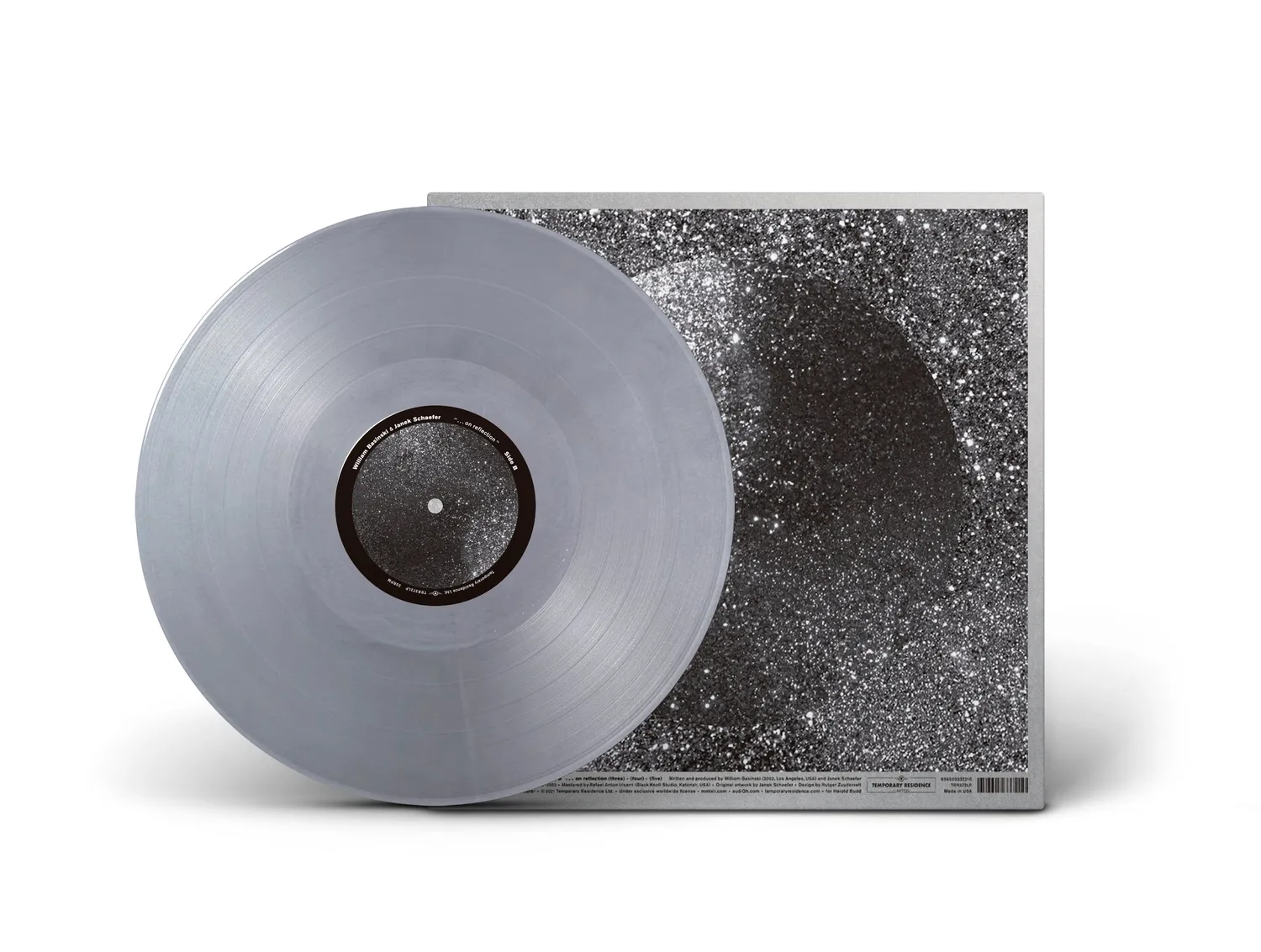 Basinski Schaefer On Reflection vinyle noir LP ambient