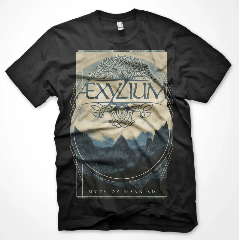 Aexylium Myth Of Mankind T-shirt metal coton