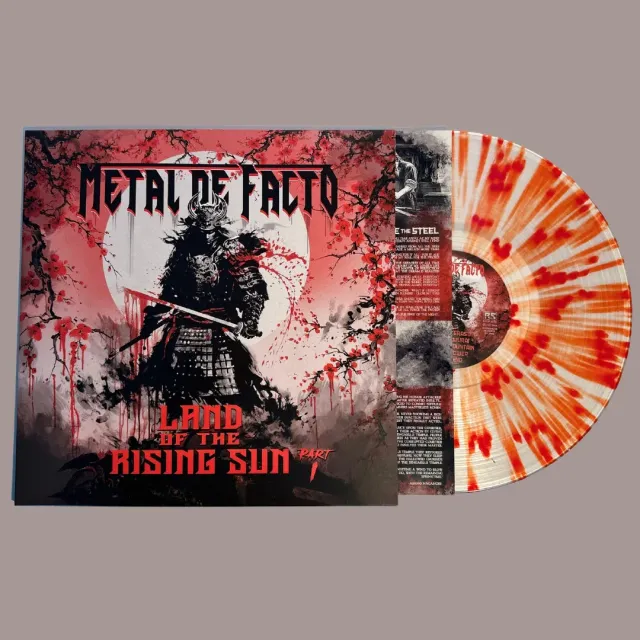 Metal De Facto Land Of The Rising Sun Vinyle rouge