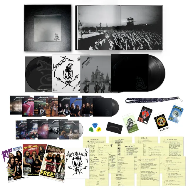 EMI Metallica Black Album coffret deluxe remasterisé 14CD 6LP