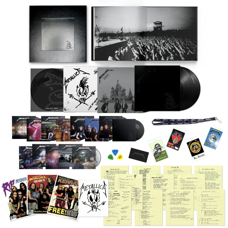 EMI Metallica Black Album coffret deluxe remasterisé 14CD 6LP