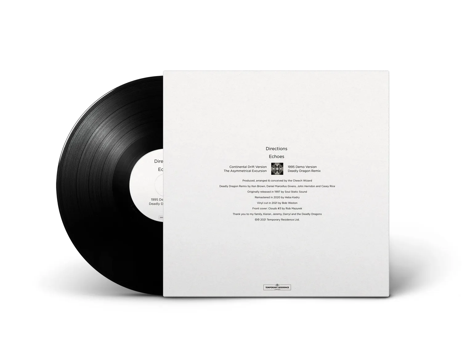 Directions Echoes Anniversary LP vinyle orange opaque dub