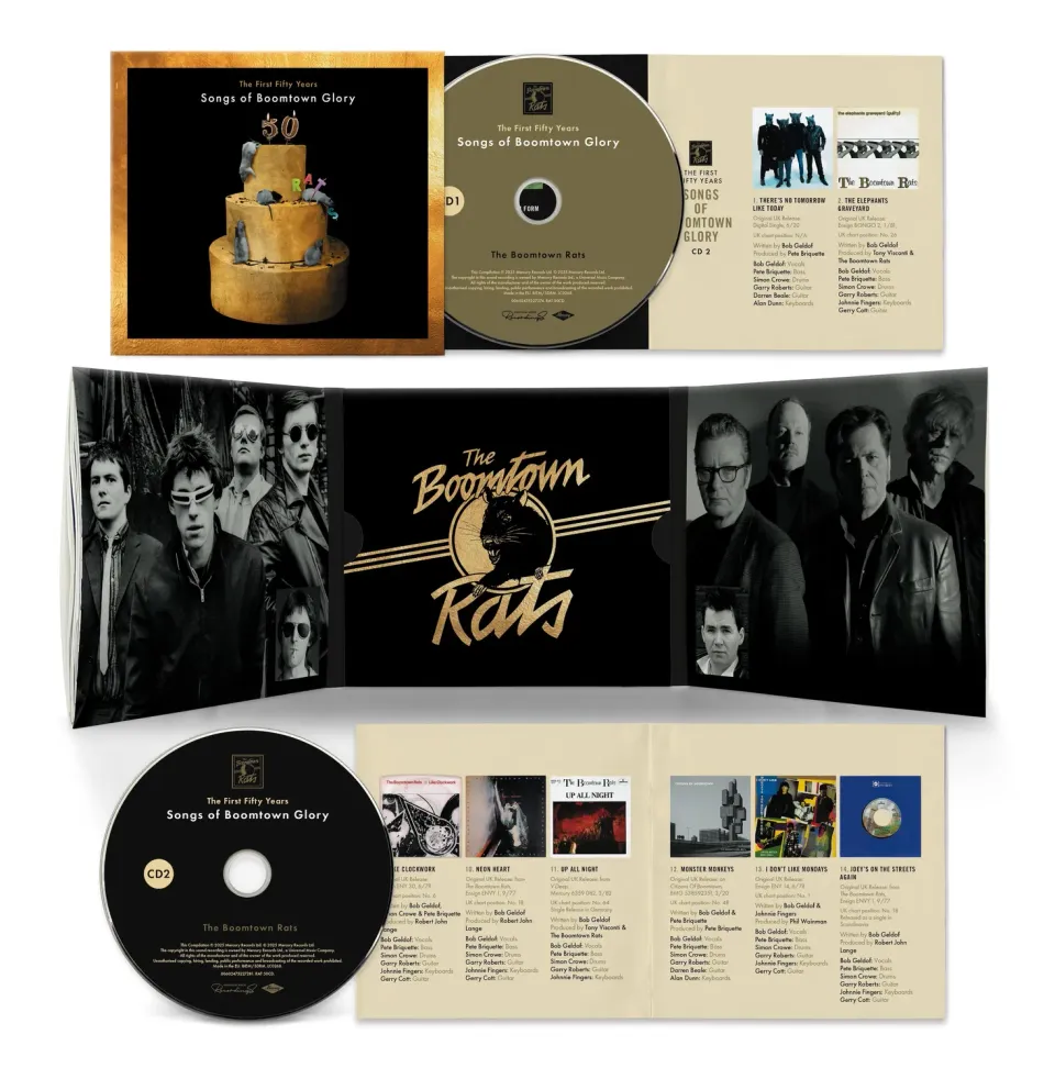 EMI The First 50 Years Songs Of Boomtown Glory double CD
