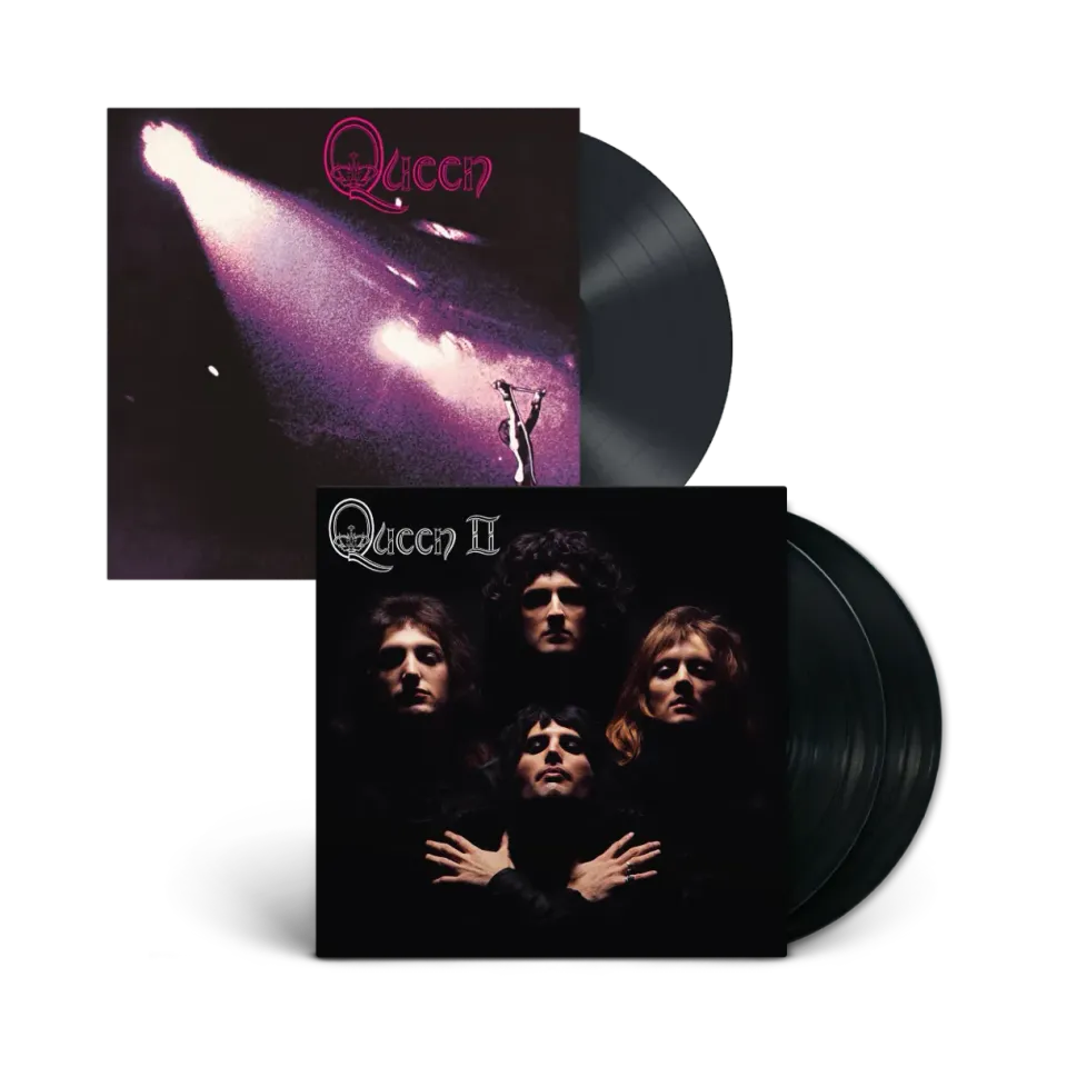Queen Queen I + Queen II vinyle lot 2 LP
