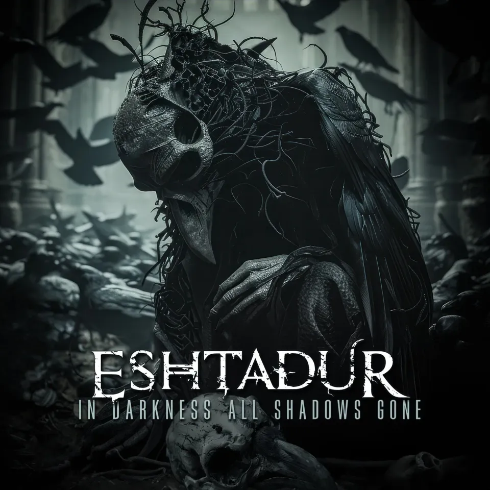 Eshtadur In Darkness All Shadows Gone CD jewel case death melodique