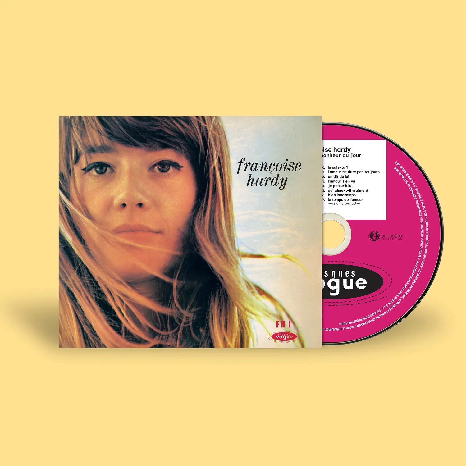 Omnivore Recordings Françoise Hardy Premier Bonheur Jour CD