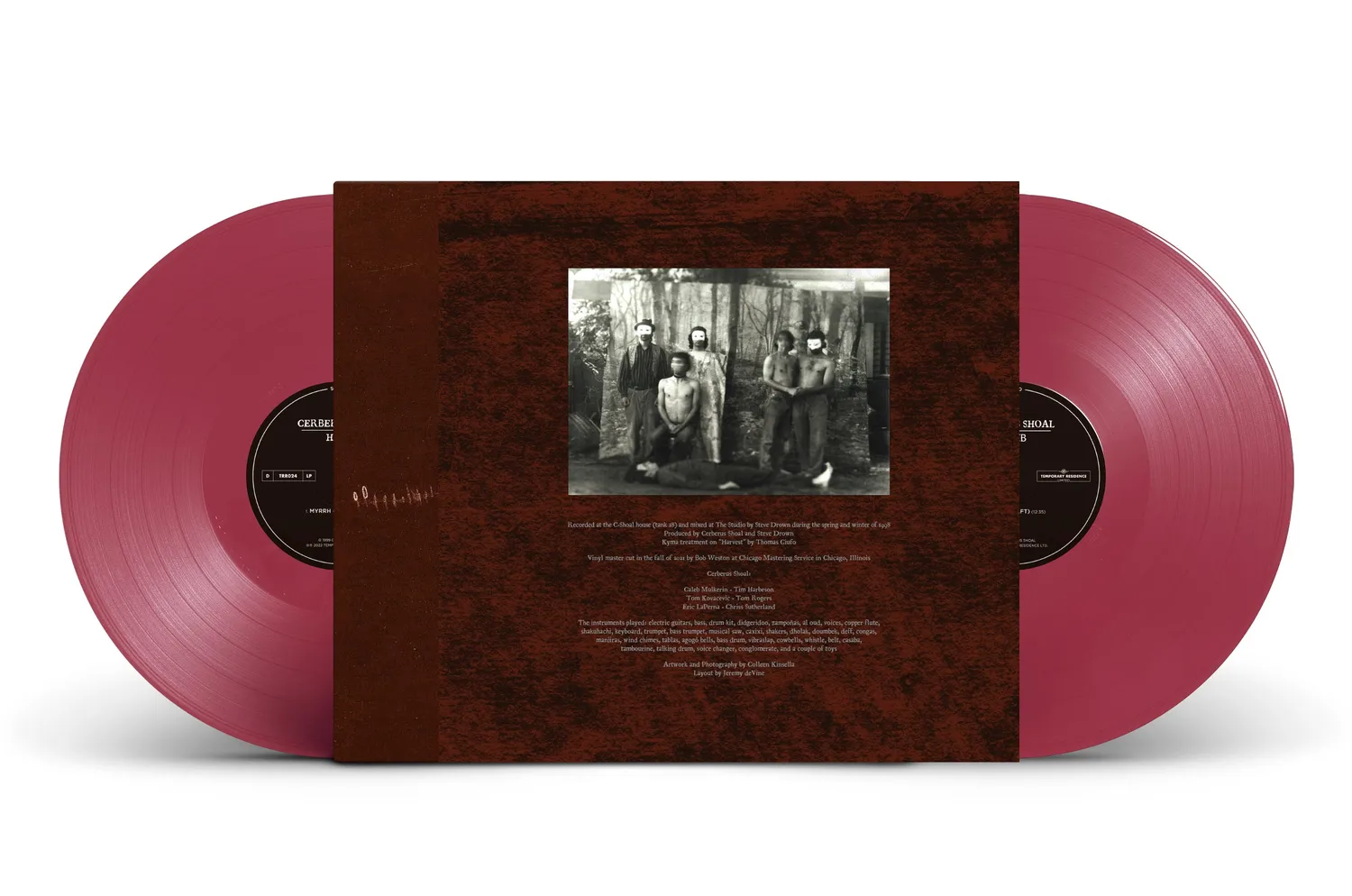 Cerberus Shoal Homb Anniversary vinyle 2LP rouge