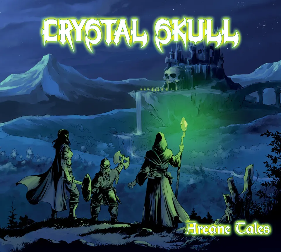Crystal Skull Arcane Tales CD power metal
