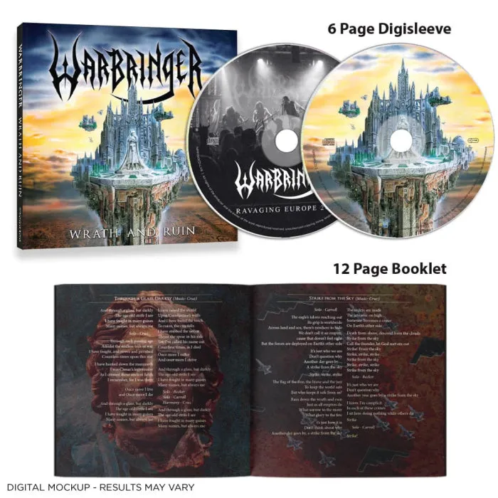 Rockshots Records Warbringer Wrath And Ruin double CD thrash