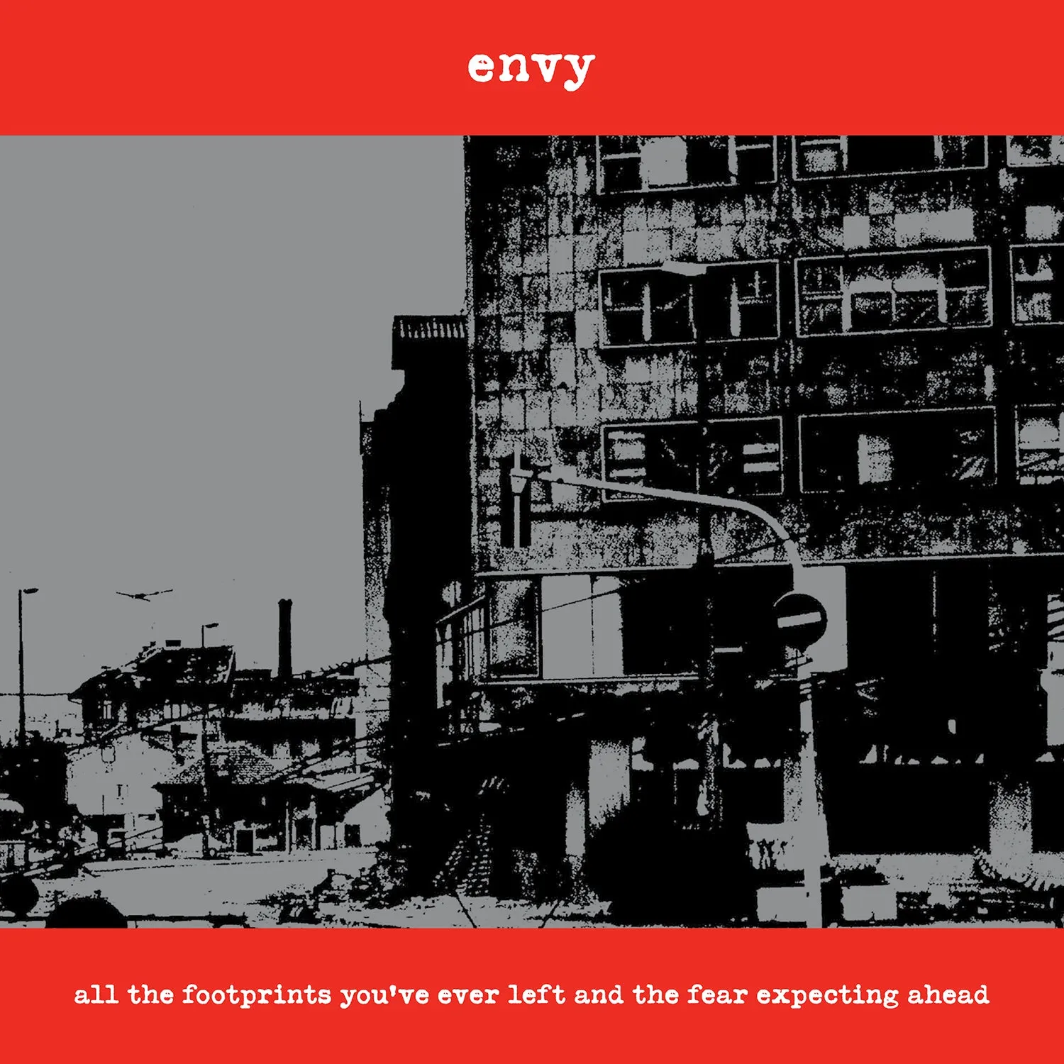 Envy All The Footprints You've Ever Left Vinyle Argent Nacré