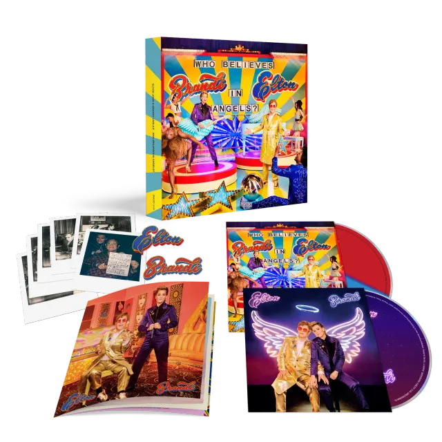 Elton John Brandi Carlile Who Believes In Angels coffret CD limité