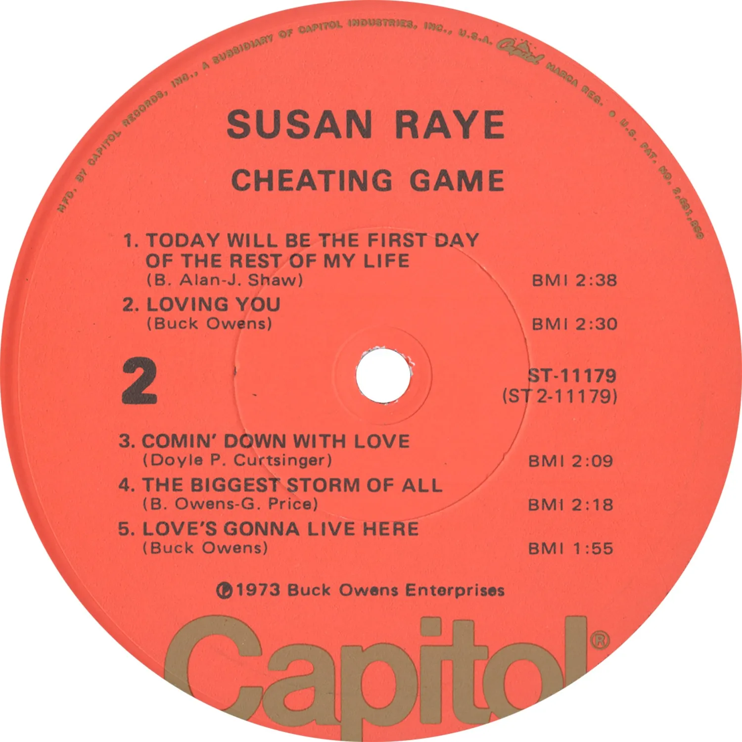 Omnivore Recordings Susan Raye Cheating Game vinyle LP scellé