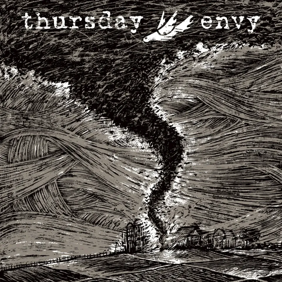 Thursday Envy Split LP vinyle 180g noir + CD post-hardcore