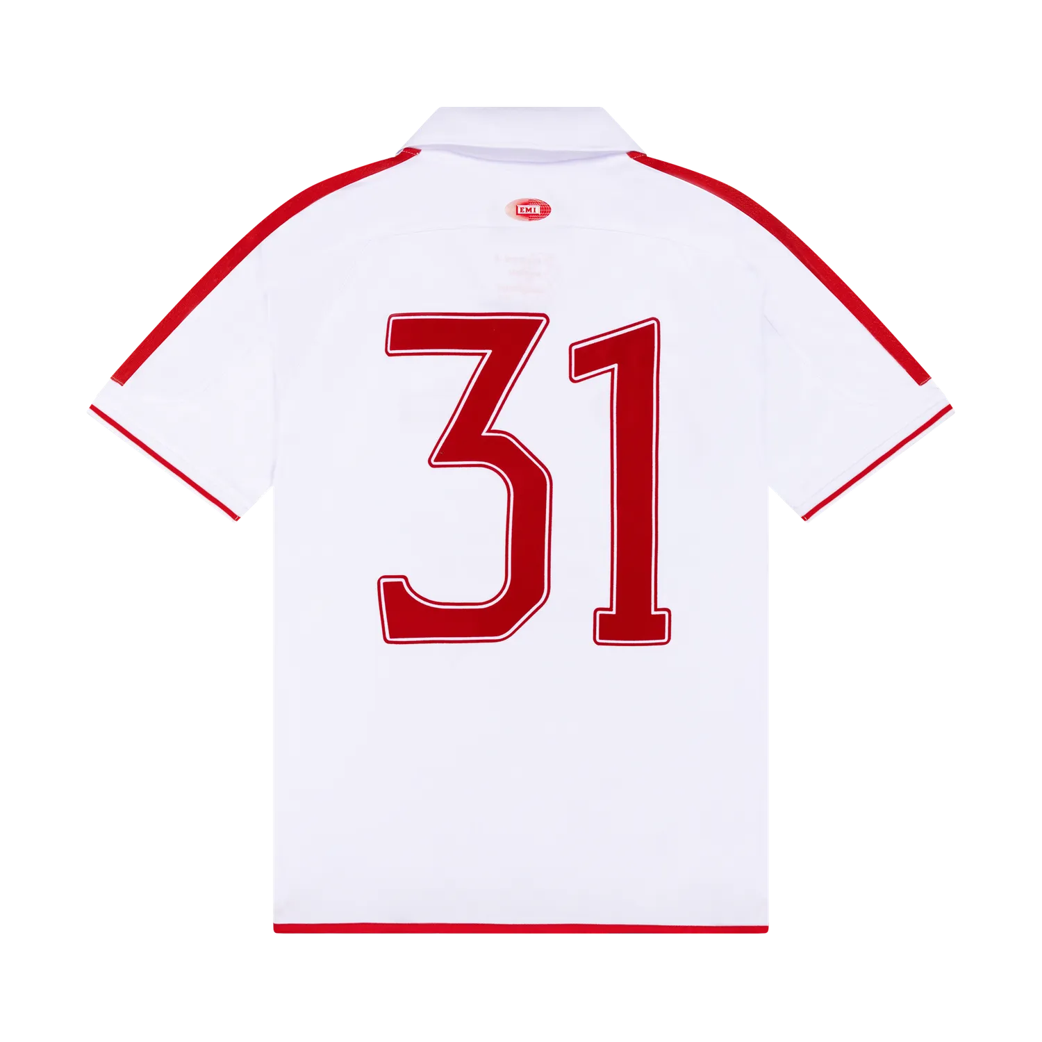EMI Records Away maillot blanc 31 manches courtes