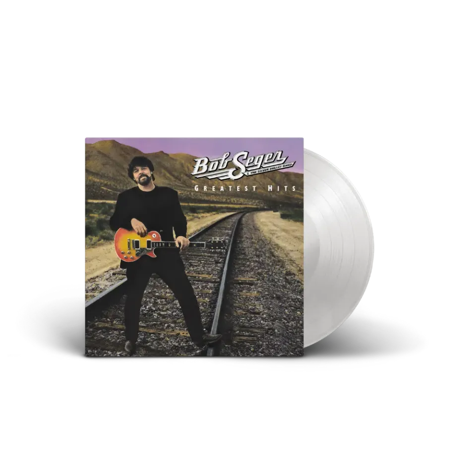 Bob Seger Greatest Hits vinyle LP argent exclusif