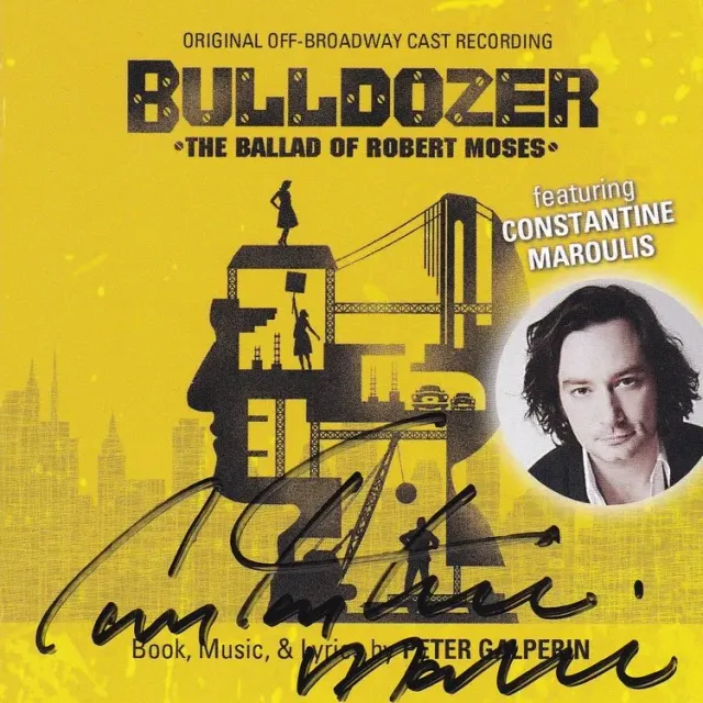 Center Stage Records Bulldozer CD dédicacé Maroulis