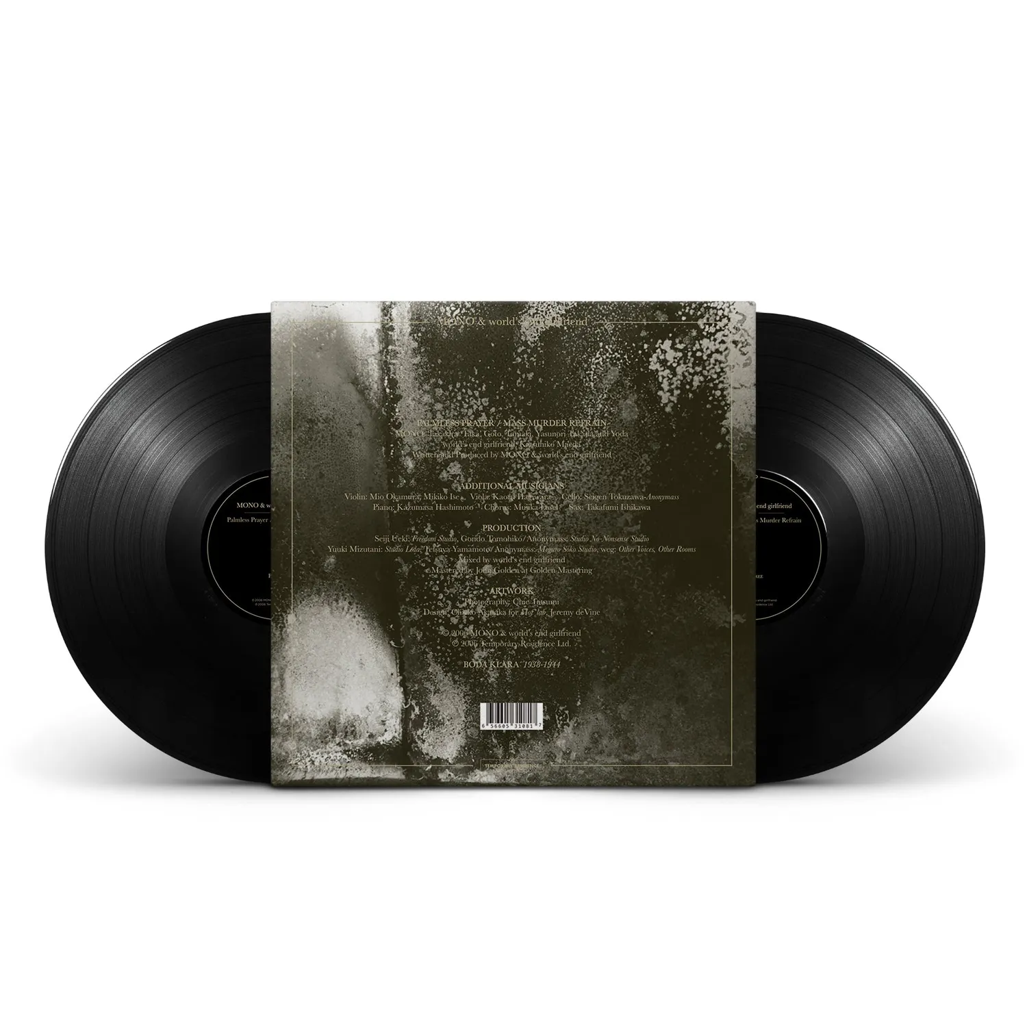 Mono Palmless Prayer Mass Murder Refrain double vinyle gold