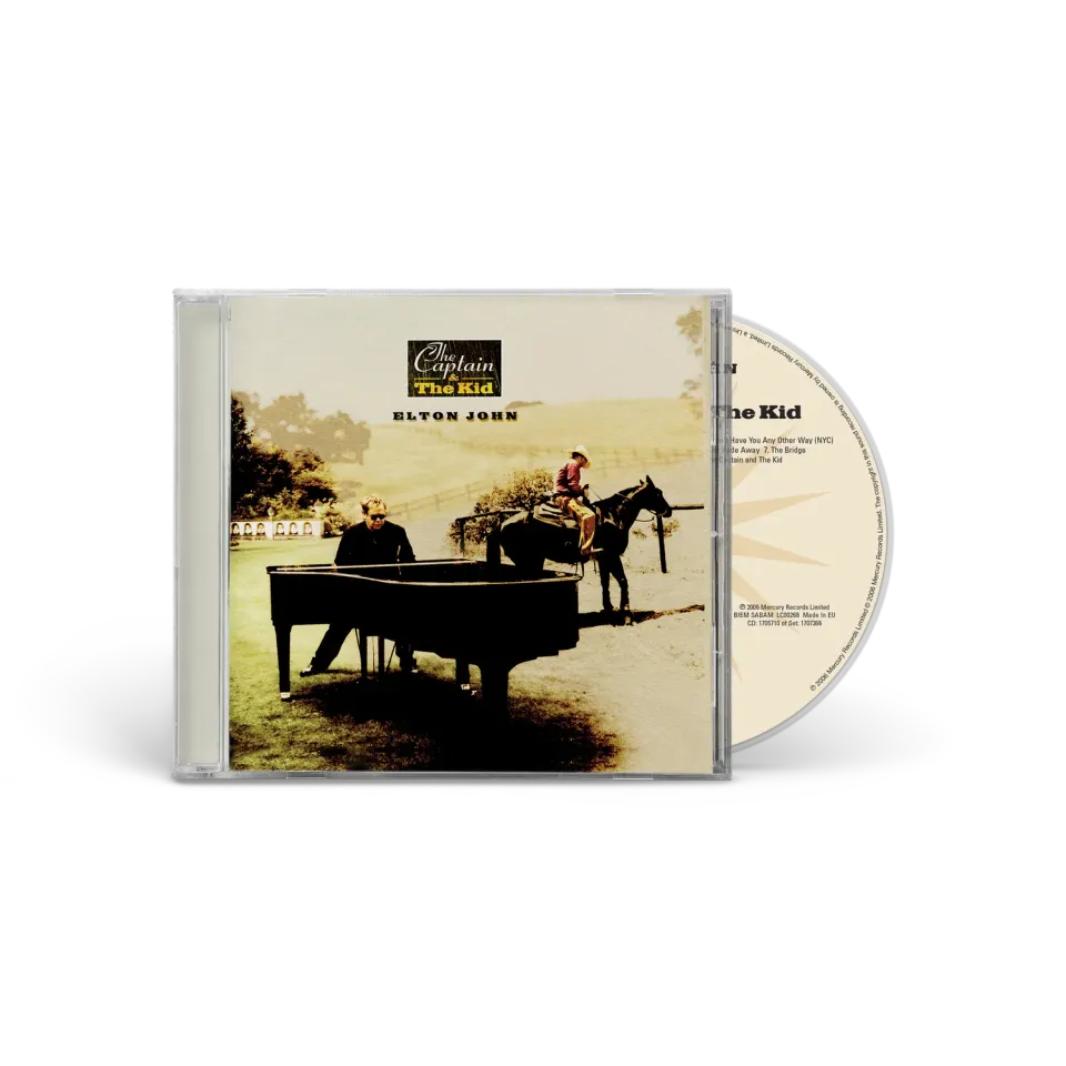 EMI Elton John The Captain And The Kid CD album
