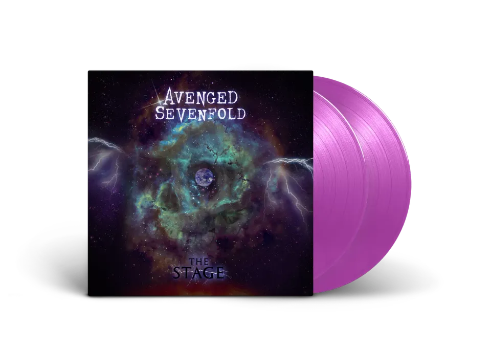 EMI Avenged Sevenfold The Stage vinyle violet néon 2LP