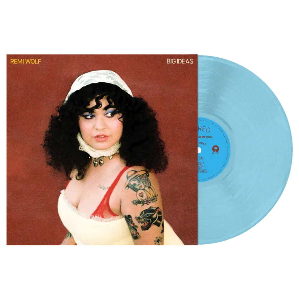 EMI Big Ideas vinyle LP bleu baby exclusif