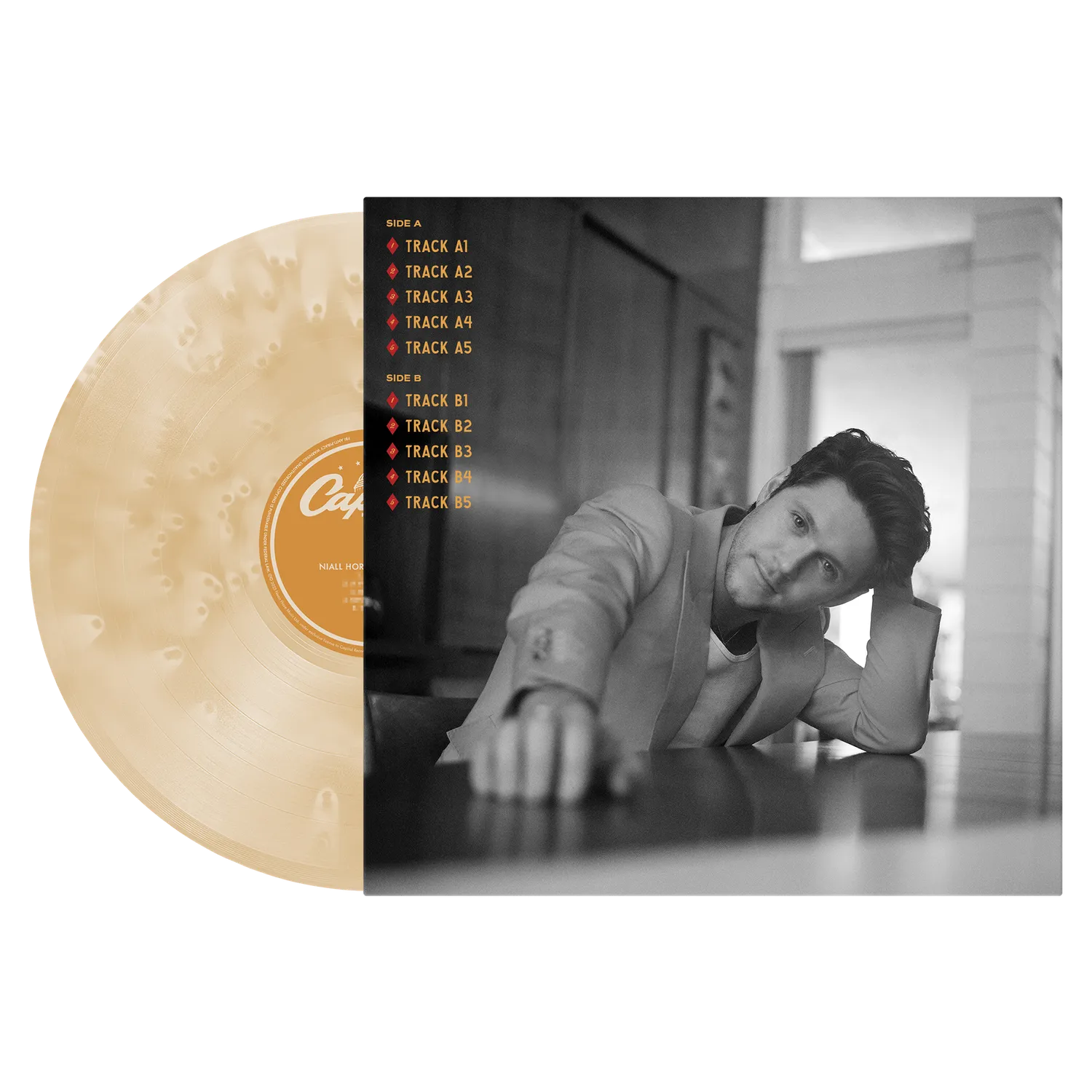 Niall Horan The Show coffret collector vinyle doré fenêtre