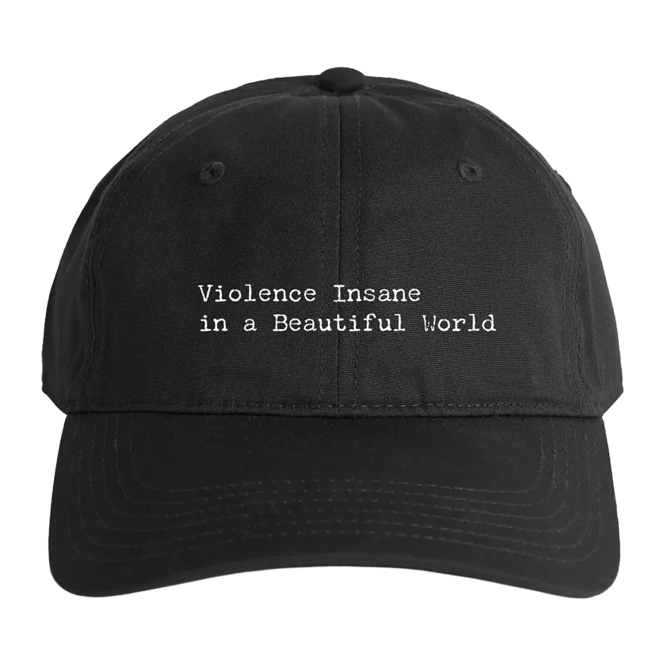 Roger Taylor Violence Insane in a Beautiful World Casquette brodée