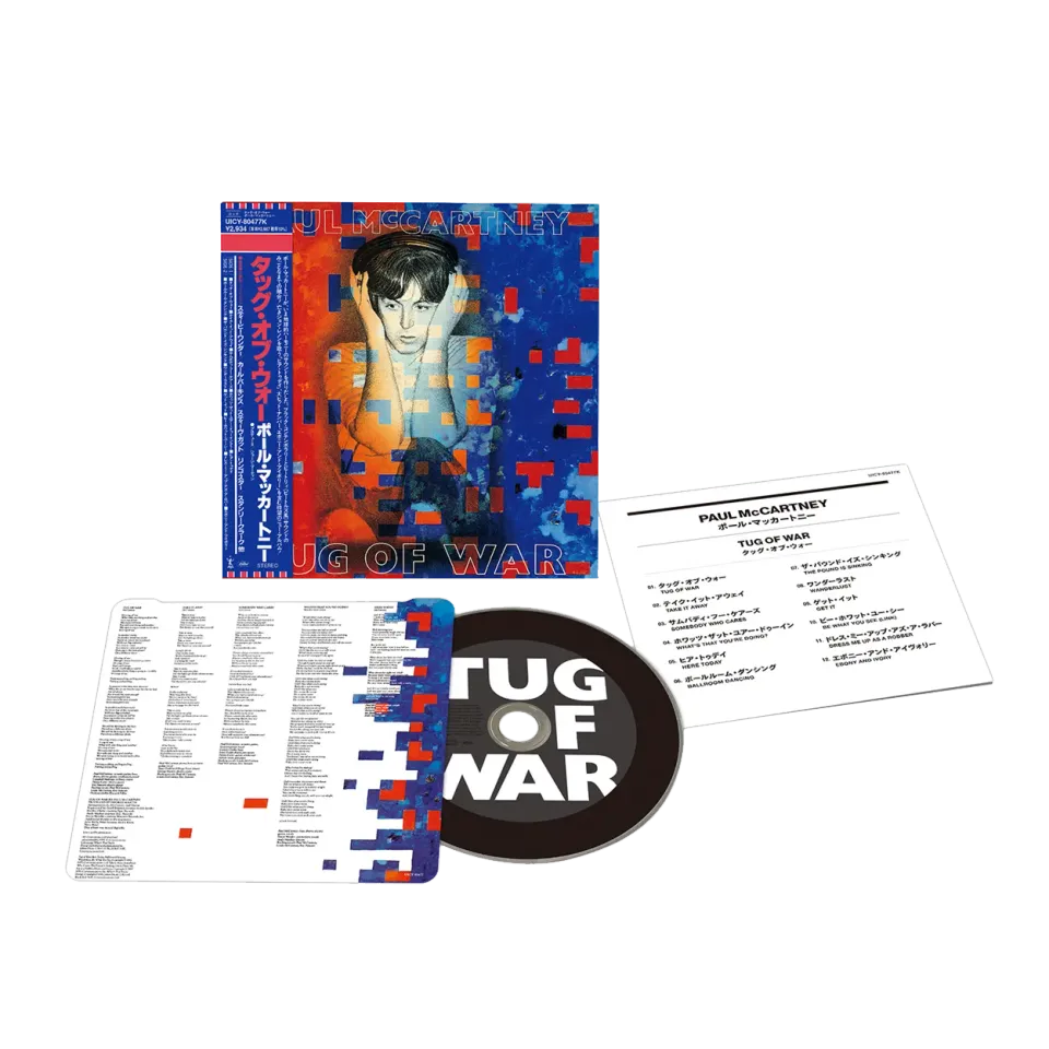 Paul McCartney Tug of War CD SHM japonais remix 2015