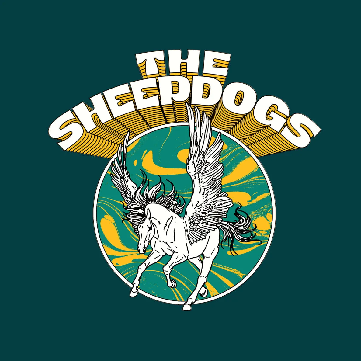 Sheepdogs Recording Co Stickers vinyle assortis