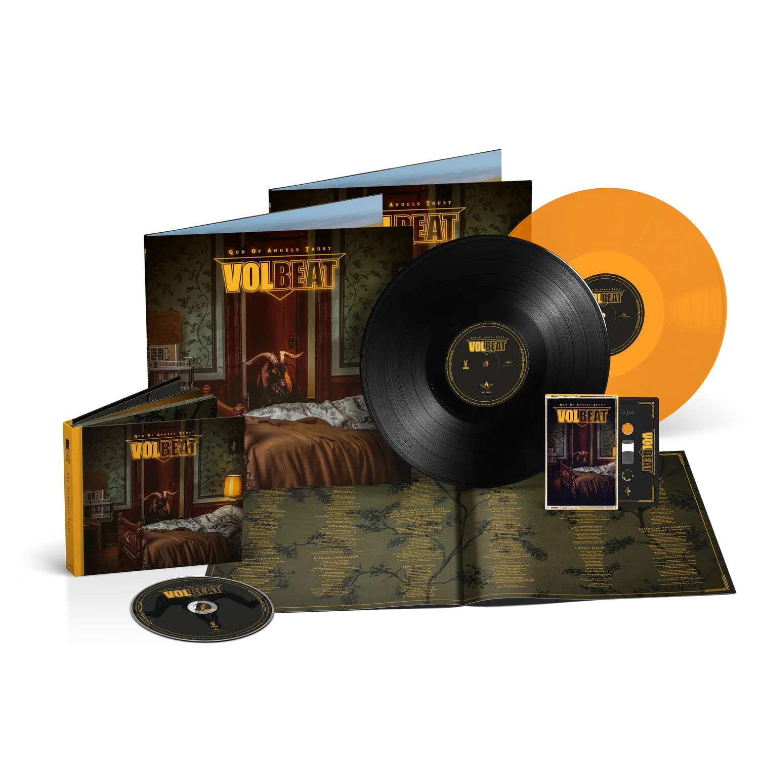 Volbeat God Of Angels Trust coffret audio-bundle limité