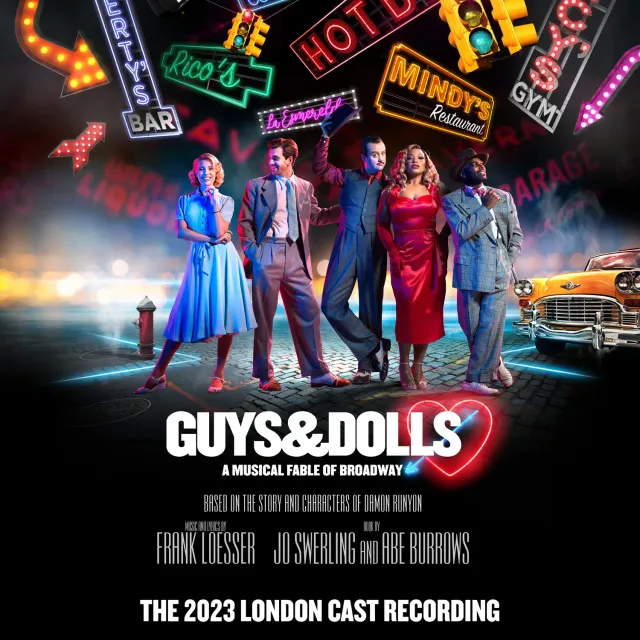 Center Stage Records Guys & Dolls 2023 CD London cast Loesser