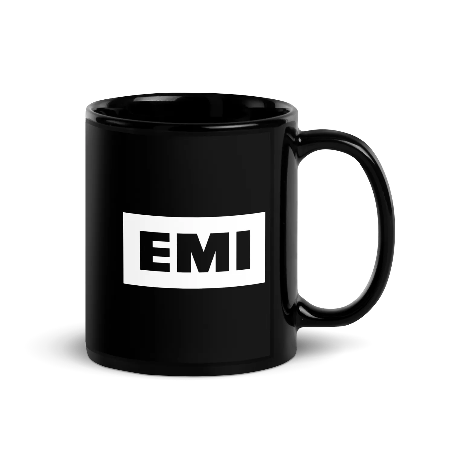 EMI Logo mug noir céramique 325 ml