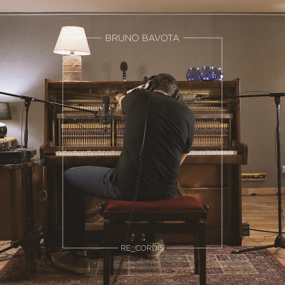 Temporary Residence Bruno Bavota RE_CORDIS vinyle LP noir piano