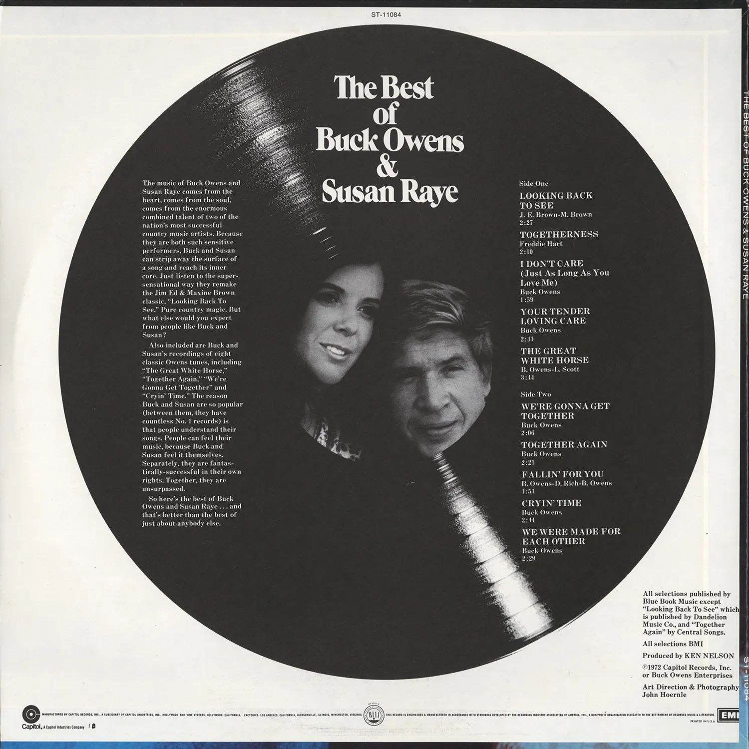 Omnivore Buck Owens Susan Raye Best Of Vinyle vintage scellé