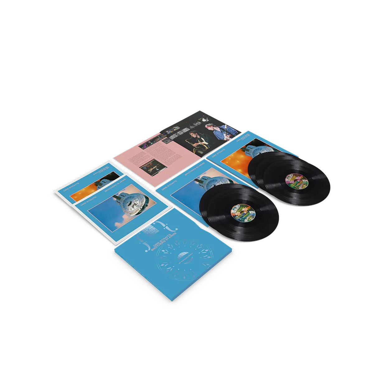 EMI Brothers In Arms 5LP Deluxe Box Set coffret vinyle 40e anniversaire