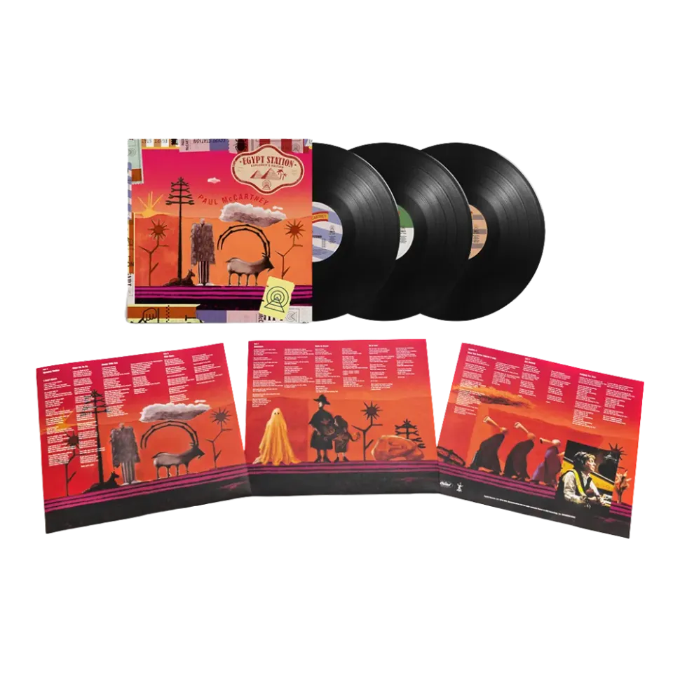 EMI Egypt Station Explorer’s Edition coffret 3 vinyles