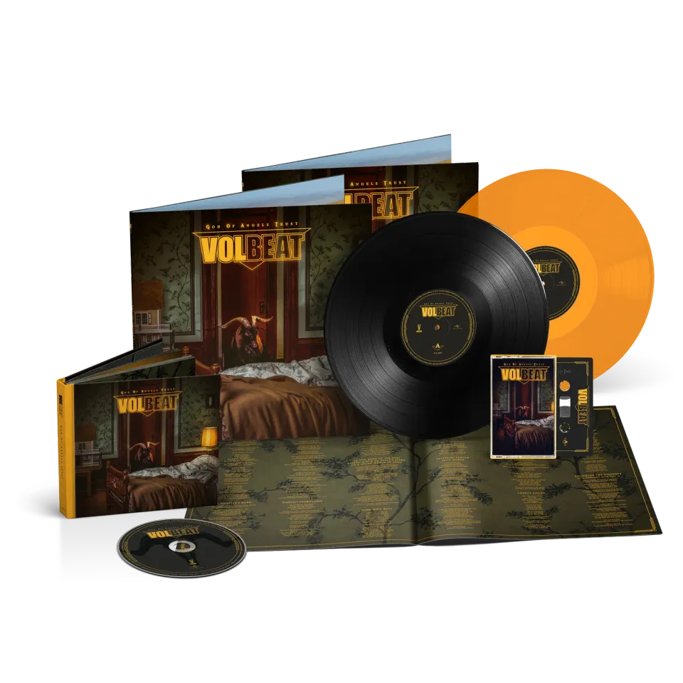 Volbeat God Of Angels Trust coffret audio-bundle limité