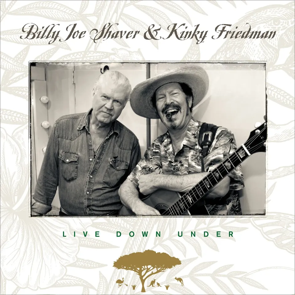 Omnivore Recordings Live Down Under CD Billy Joe Shaver country