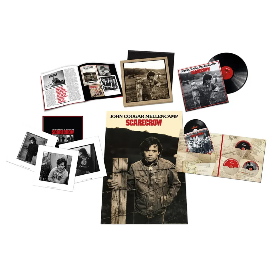 John Mellencamp Scarecrow coffret super deluxe vinyle