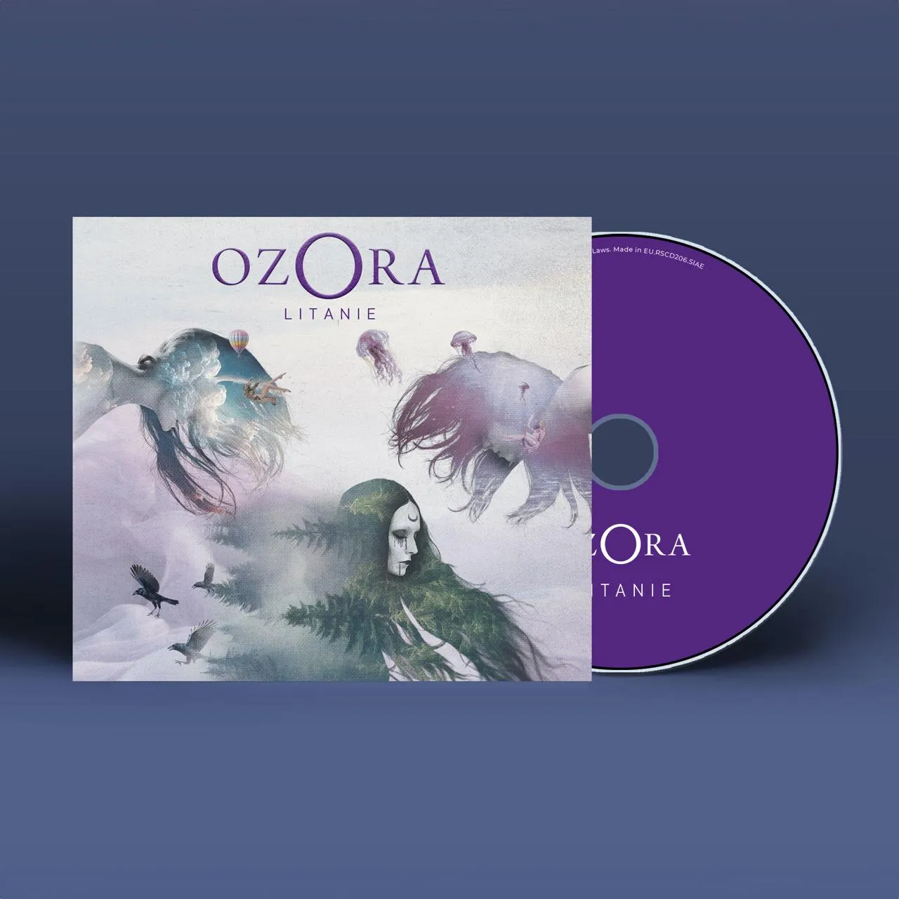 Rockshots Records Ozora Litanie CD digipak progressif