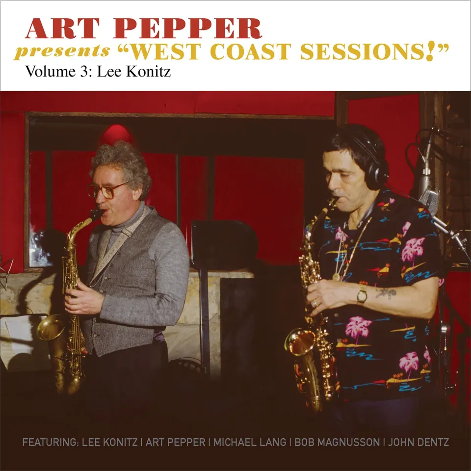 Omnivore Art Pepper West Coast Sessions Vol.3 Lee Konitz CD jazz