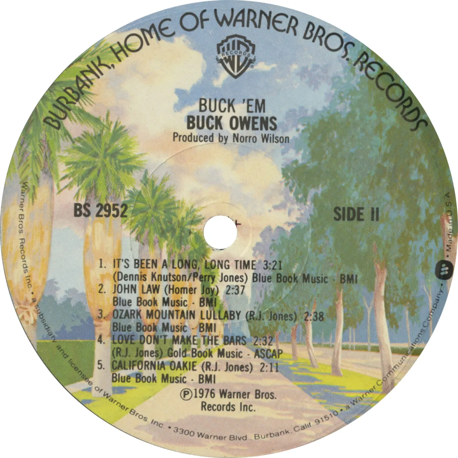 Buck Owens Buck Em vinyle LP vintage scellé