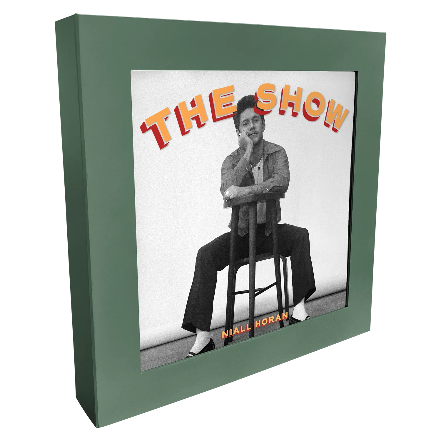 Niall Horan The Show coffret collector vinyle doré fenêtre