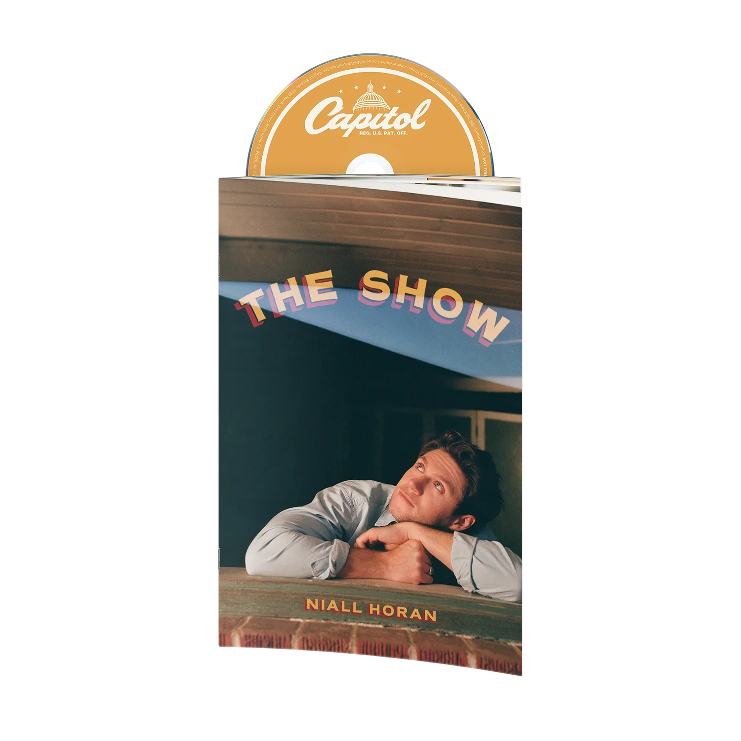 Niall Horan The Show coffret collector vinyle doré fenêtre