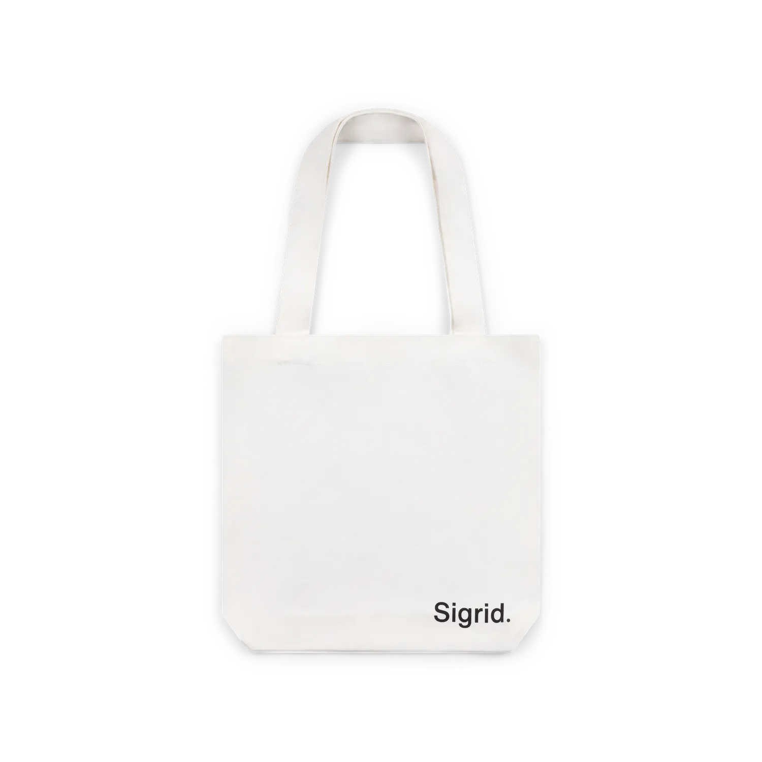 EMI Cream Word Search tote bag beige coton