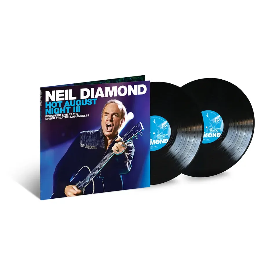 EMI Hot August Night III vinyle 2LP noir live