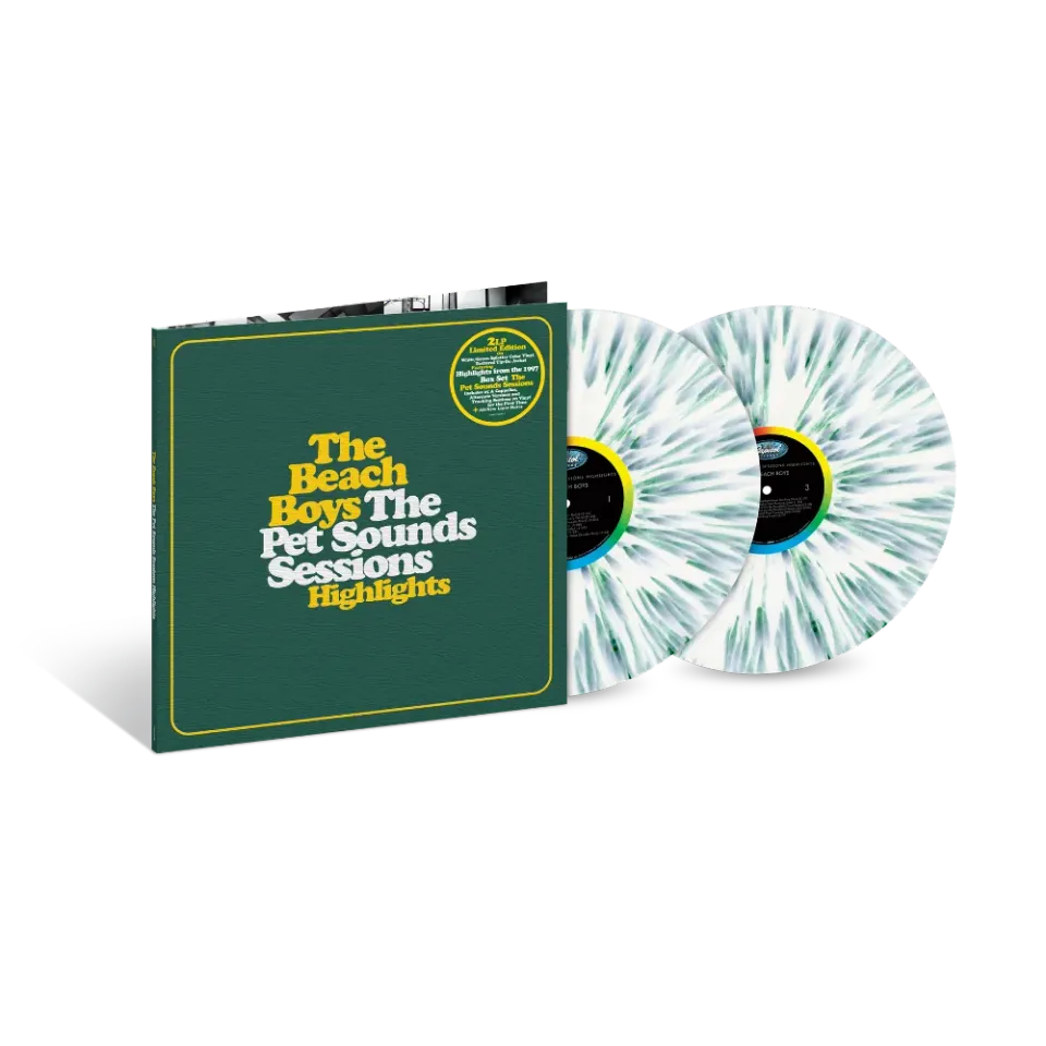 EMI Pet Sounds Sessions Highlights double vinyle blanc vert