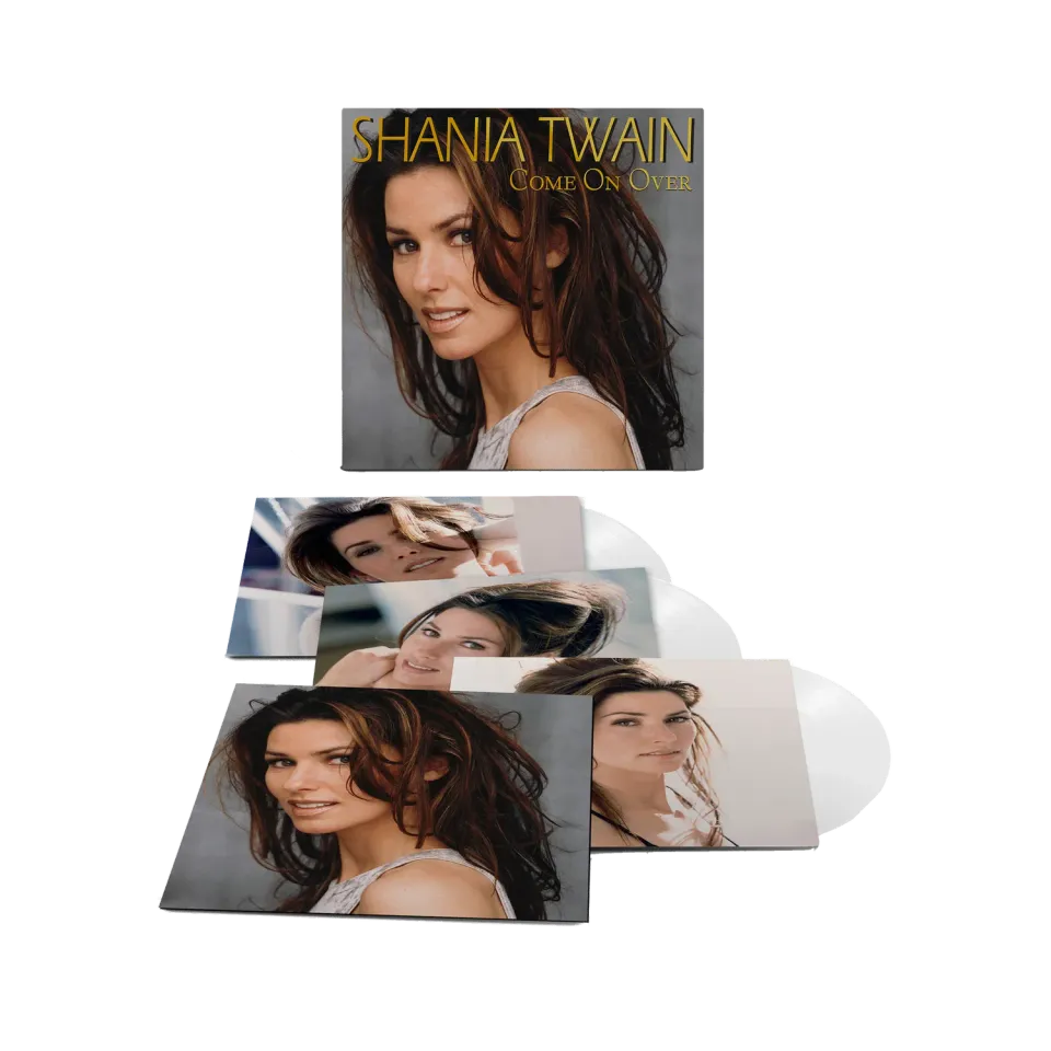 Shania Twain Come On Over vinyle 3LP clear 180g