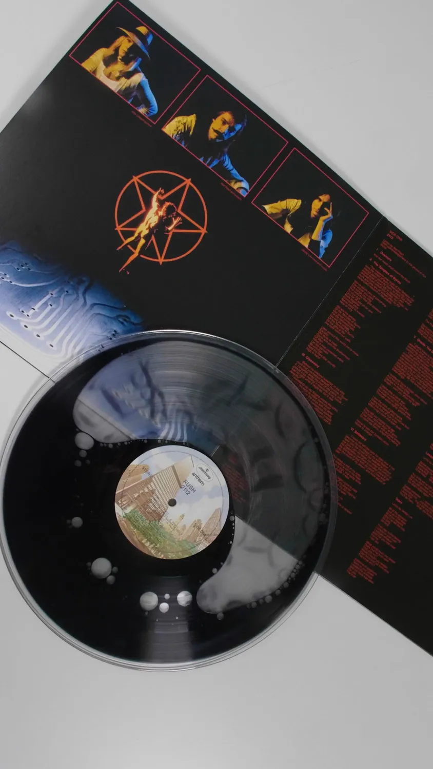 Rush 2112 vinyle liquid 50e anniversaire LP