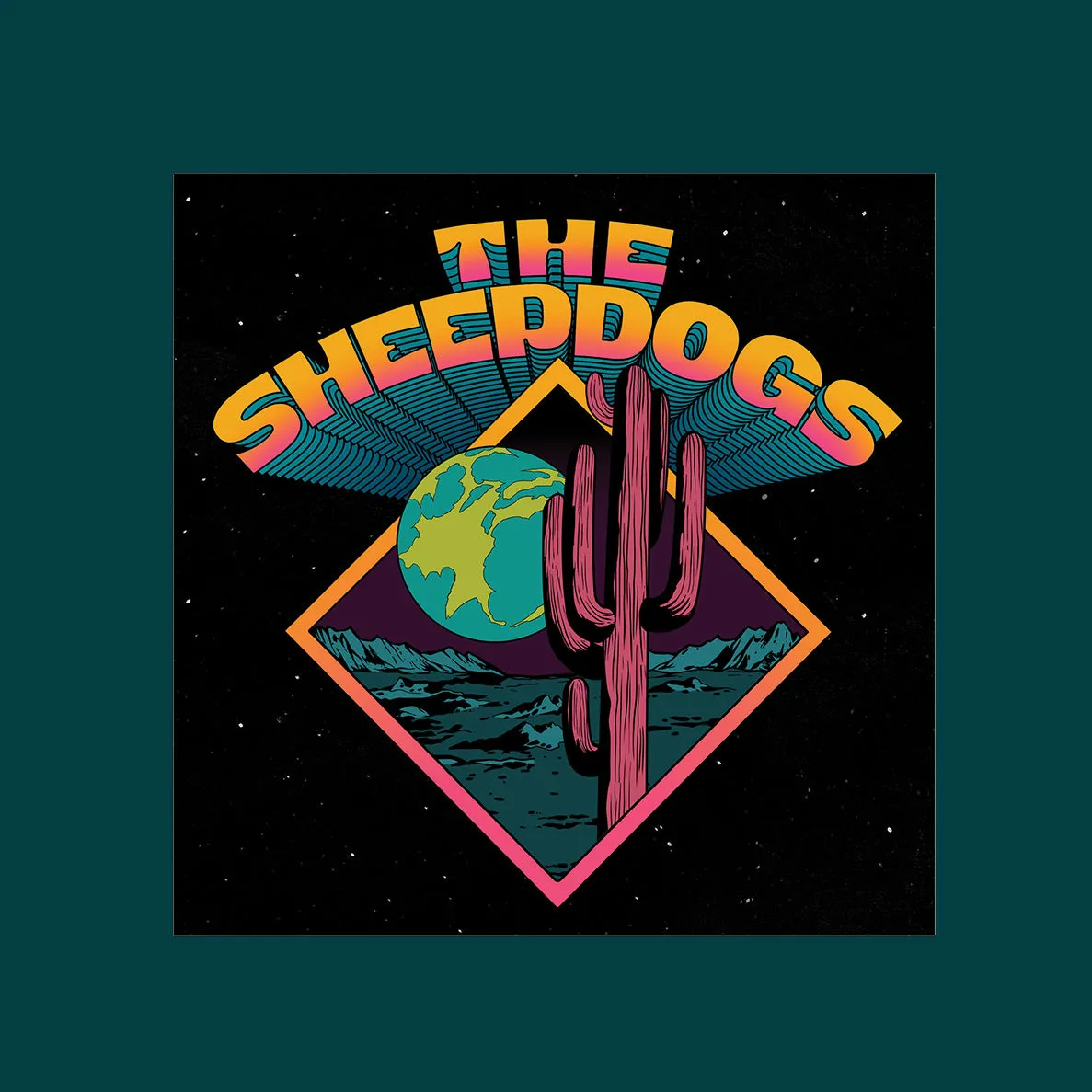 Sheepdogs Recording Co Stickers vinyle assortis