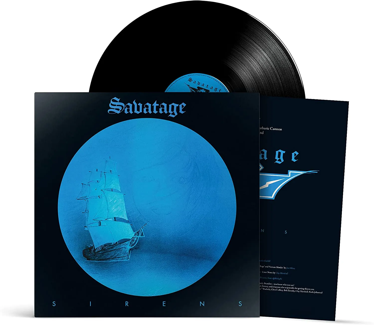 Savatage Sirens vinyle LP 180g réédition remasterisée